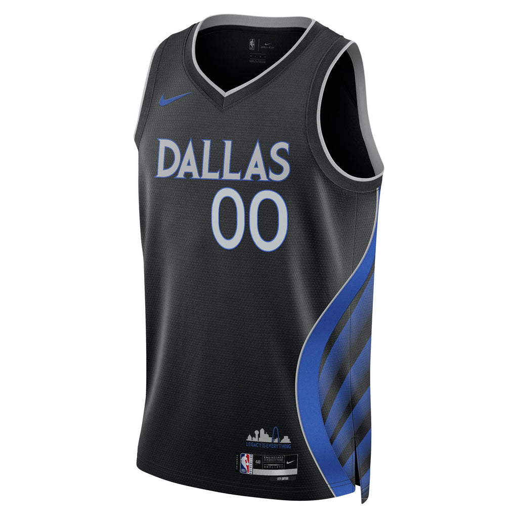 Dallas Mavericks NBA Nike 2025/26 City Edition Swingman Jersey - Custom - Unisex