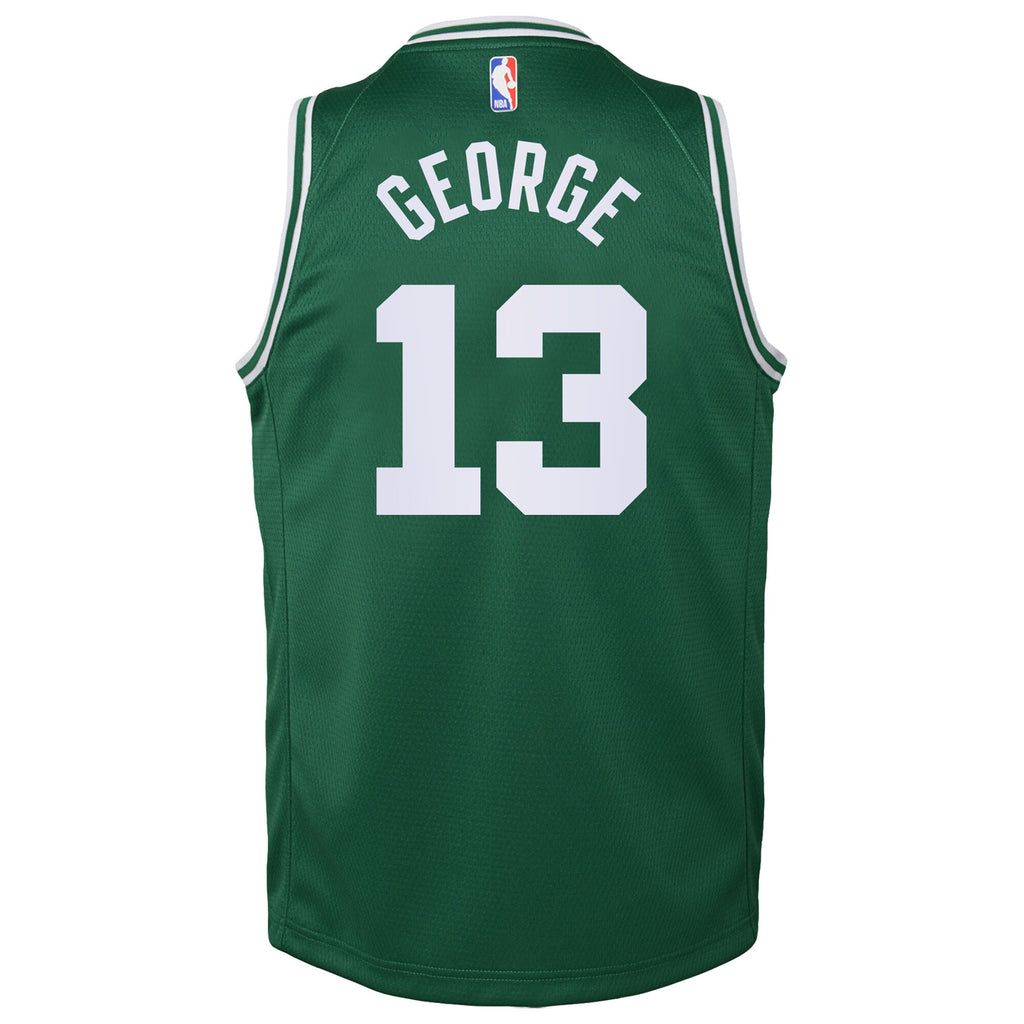 Boston Celtics NBA Nike Replica Icon Edition Jersey - Kelly Green - Paul George - Kids