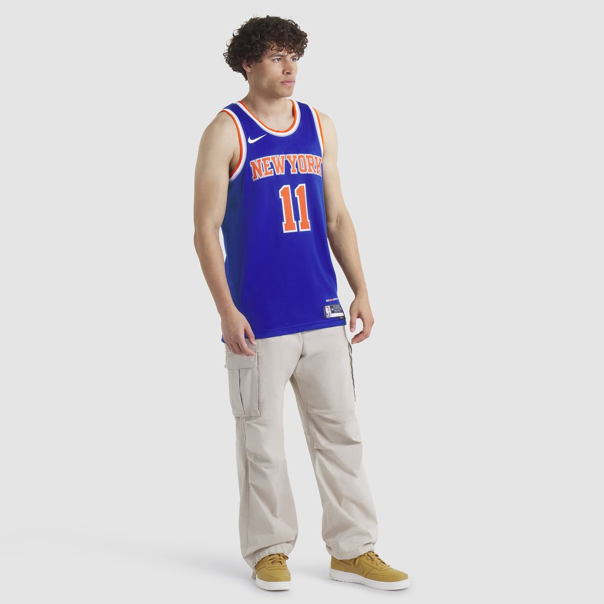New York Knicks NBA Nike Replica Icon Swingman Jersey - Unisex - Jalen Brunson