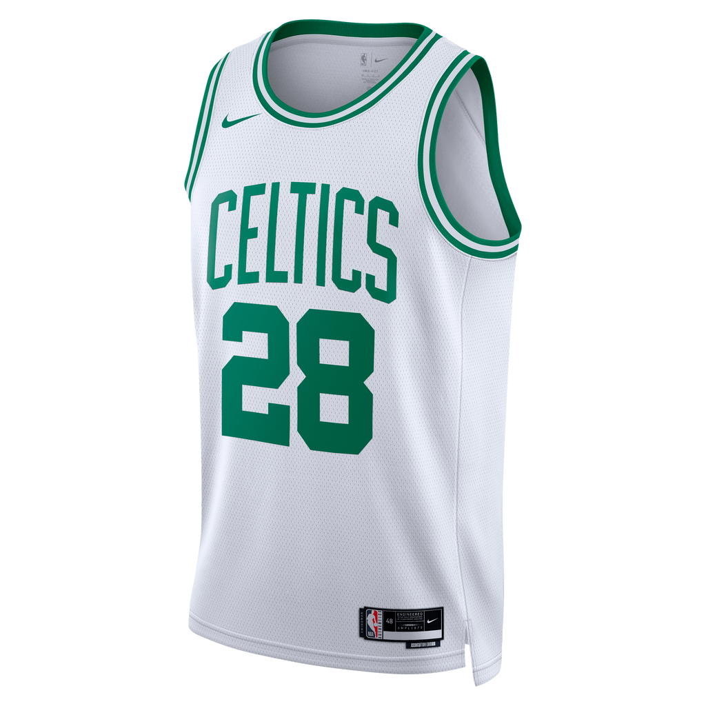 Boston Celtics NBA Nike Association Edition Swingman Jersey - White - Hugo González - Unisex