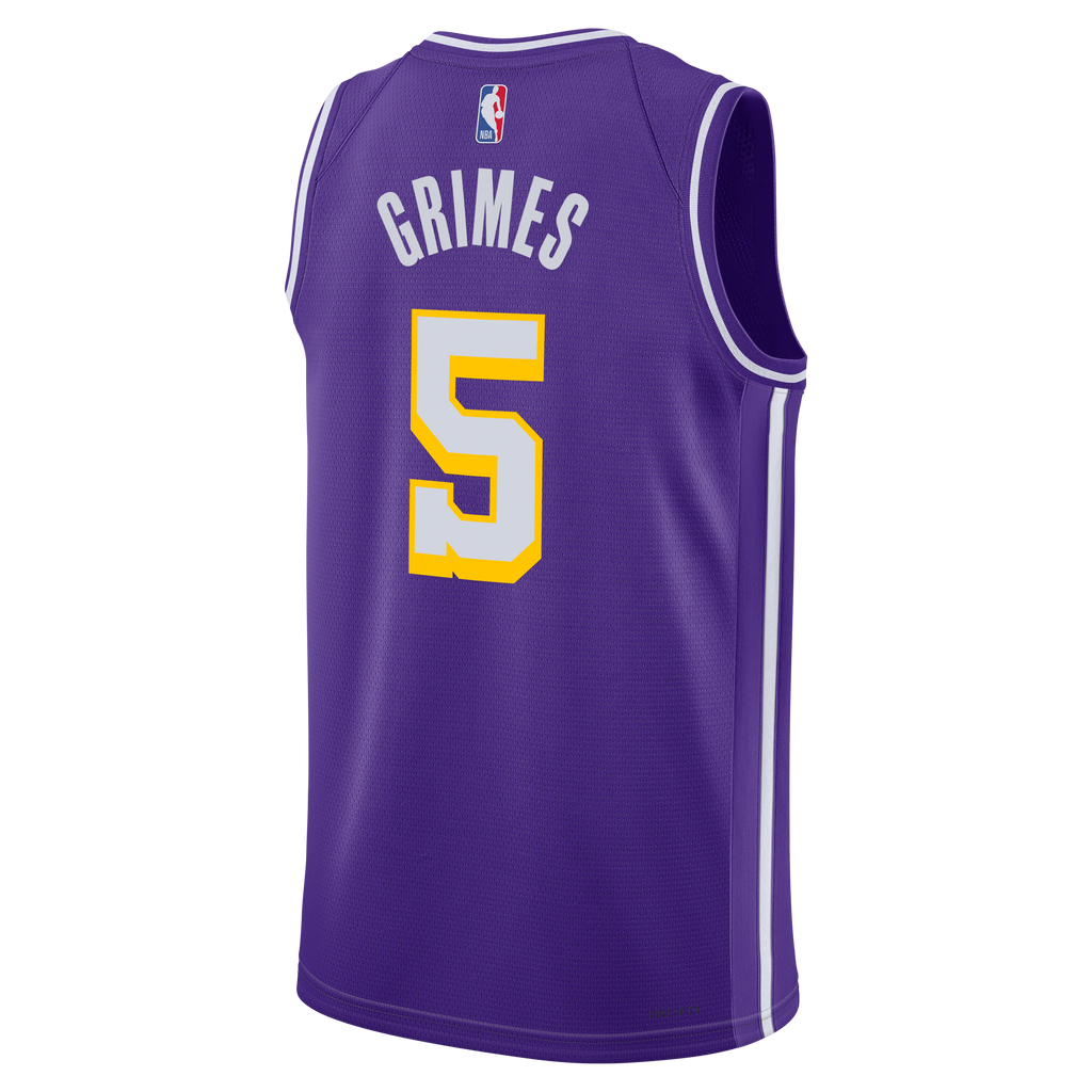 Los Angeles Lakers NBA Jordan Brand Statement Edition Jersey - Purple - Quentin Grimes - Unisex