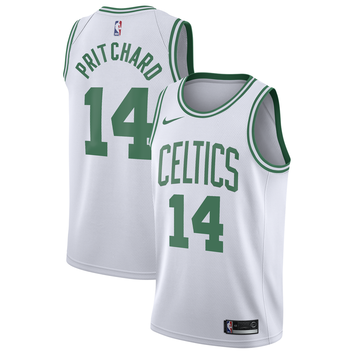 Boston Celtics NBA Nike Association Edition Swingman Jersey - White - Payton Pritchard - Youth