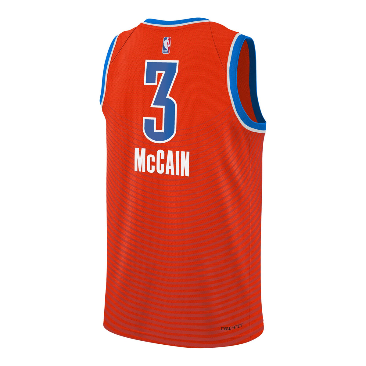 Oklahoma City Thunder NBA Jordan Brand Statement Edition Swingman Jersey - Orange - Jared McCain - Youth