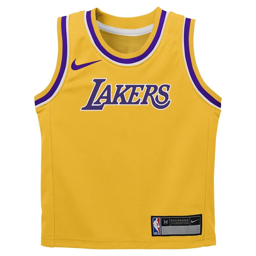 Los Angeles Lakers NBA Nike Replica Icon Jersey - Custom - Kids