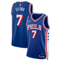 Philadelphia 76ers NBA Nike Icon Edition Swingman Jersey - Royal - Jaylen Brown - Youth