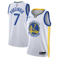 Golden State Warriors NBA Nike Association Edition Swingman Jersey - White - Kristaps Porziņģis - Unisex