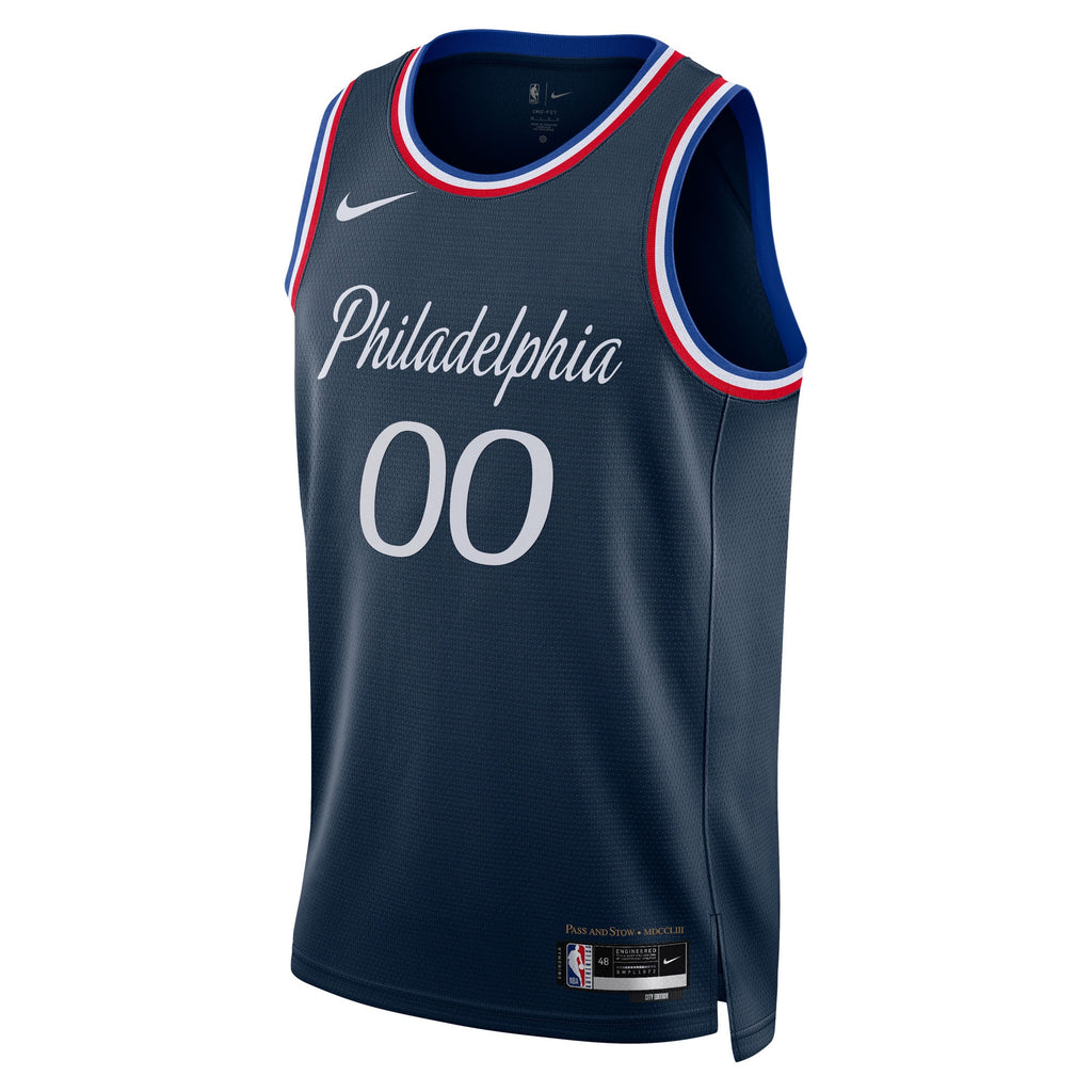 Philadelphia 76ers NBA Nike 2025/26 City Edition Swingman Jersey - Custom - Unisex