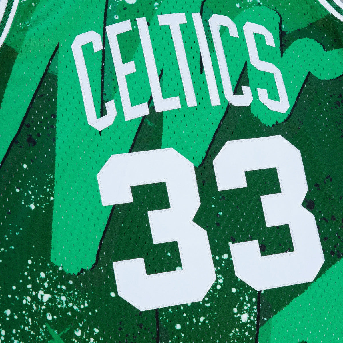 Boston Celtics NBA Mitchell & Ness Larry Bird 1985 Hyper Hoops Swingman Jersey - Green