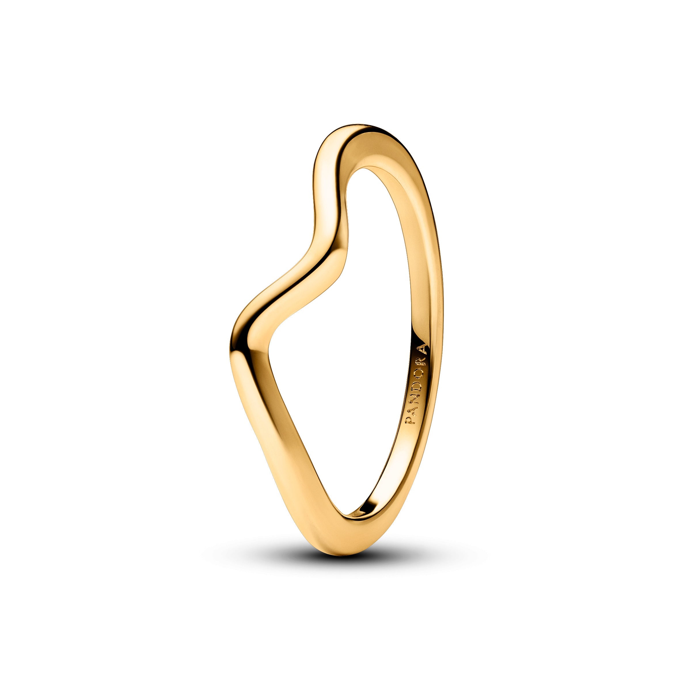 PANDORA Polished Wave Ring Rings Statement Ring Jewelry Gift