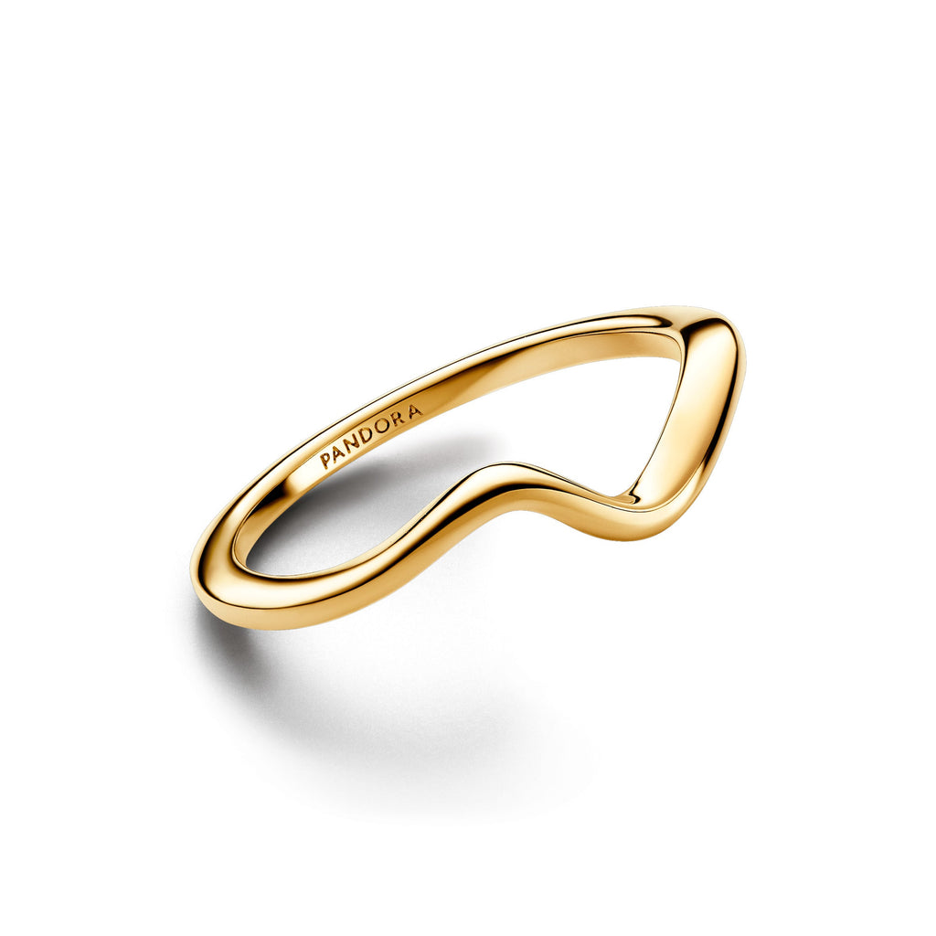 PANDORA Polished Wave Ring Rings Statement Ring Jewelry Gift