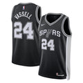 San Antonio Spurs NBA Nike Icon Edition Swingman Jersey - Black - Devin Vassell - Unisex