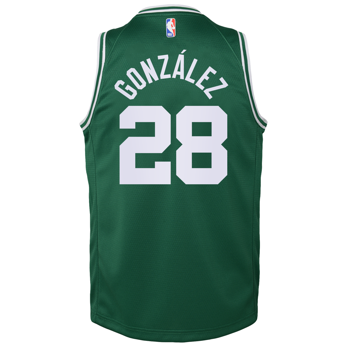 Boston Celtics NBA Nike Icon Edition Swingman Jersey - Kelly Green - Hugo González - Youth