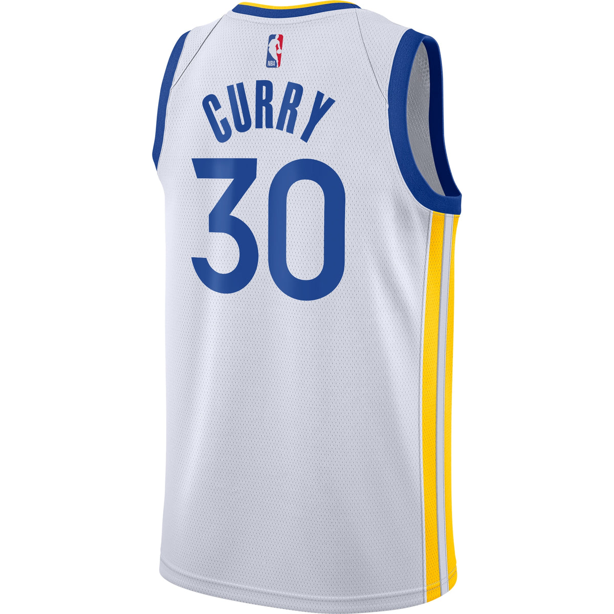 Golden State Warriors NBA Nike Association Edition Swingman Jersey - White - Stephen Curry - Youth