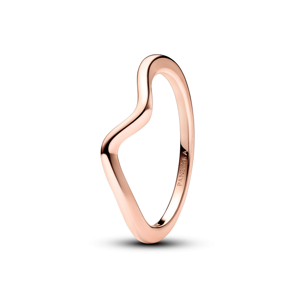 PANDORA Polished Wave Ring Rings Statement Ring Jewelry Gift