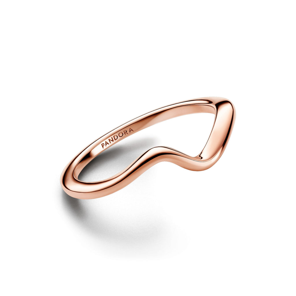 PANDORA Polished Wave Ring Rings Statement Ring Jewelry Gift