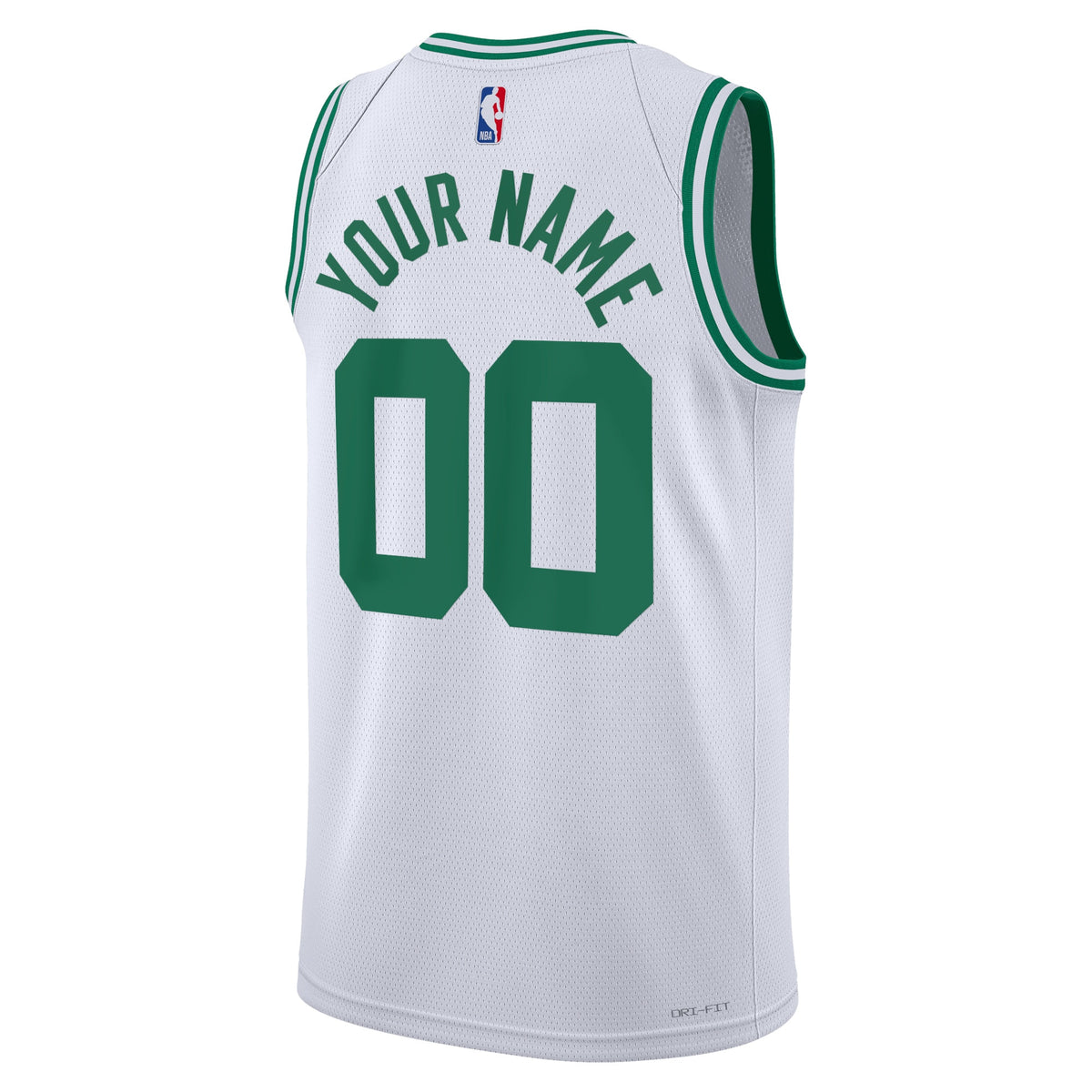 Boston Celtics NBA Nike Association Swingman Jersey - Custom - Unisex