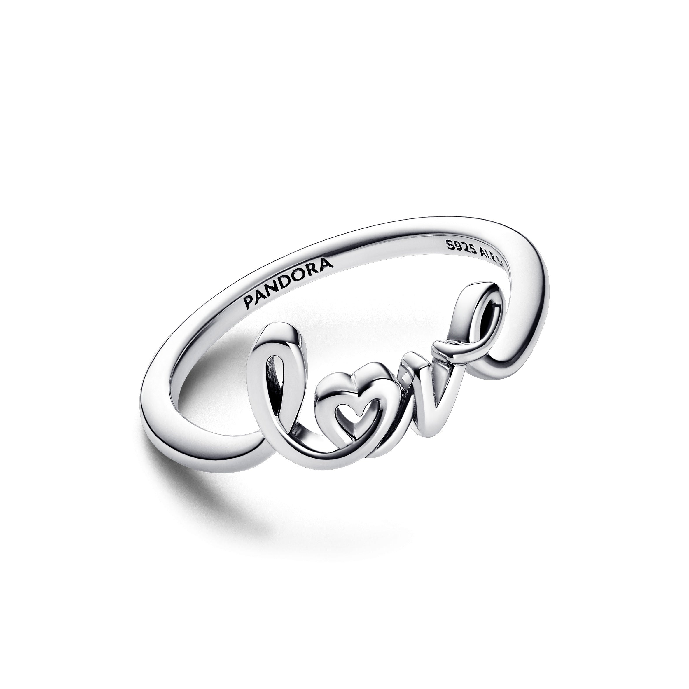 PANDORA Handwritten Love Ring Rings Statement Ring Jewelry Gift