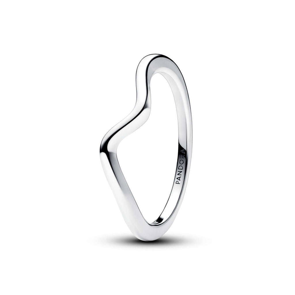 PANDORA Polished Wave Ring Rings Statement Ring Jewelry Gift