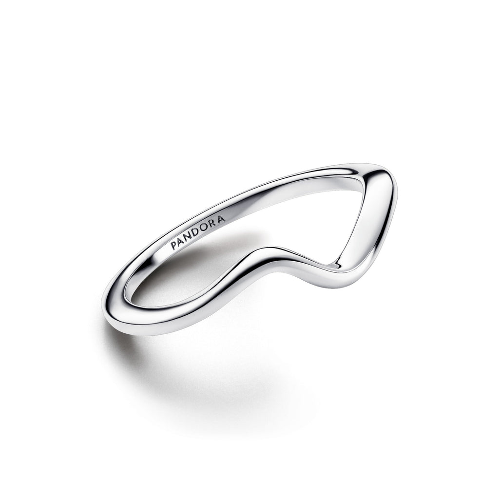 PANDORA Polished Wave Ring Rings Statement Ring Jewelry Gift