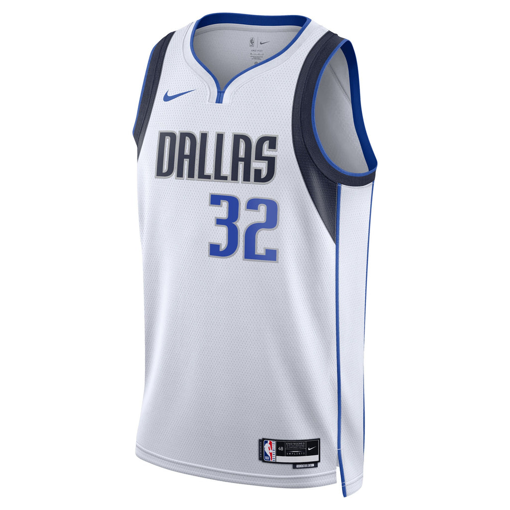 Dallas Mavericks NBA Nike Association Edition Swingman Jersey 2025 First Round Draft Pick - White - Cooper Flagg - Unisex