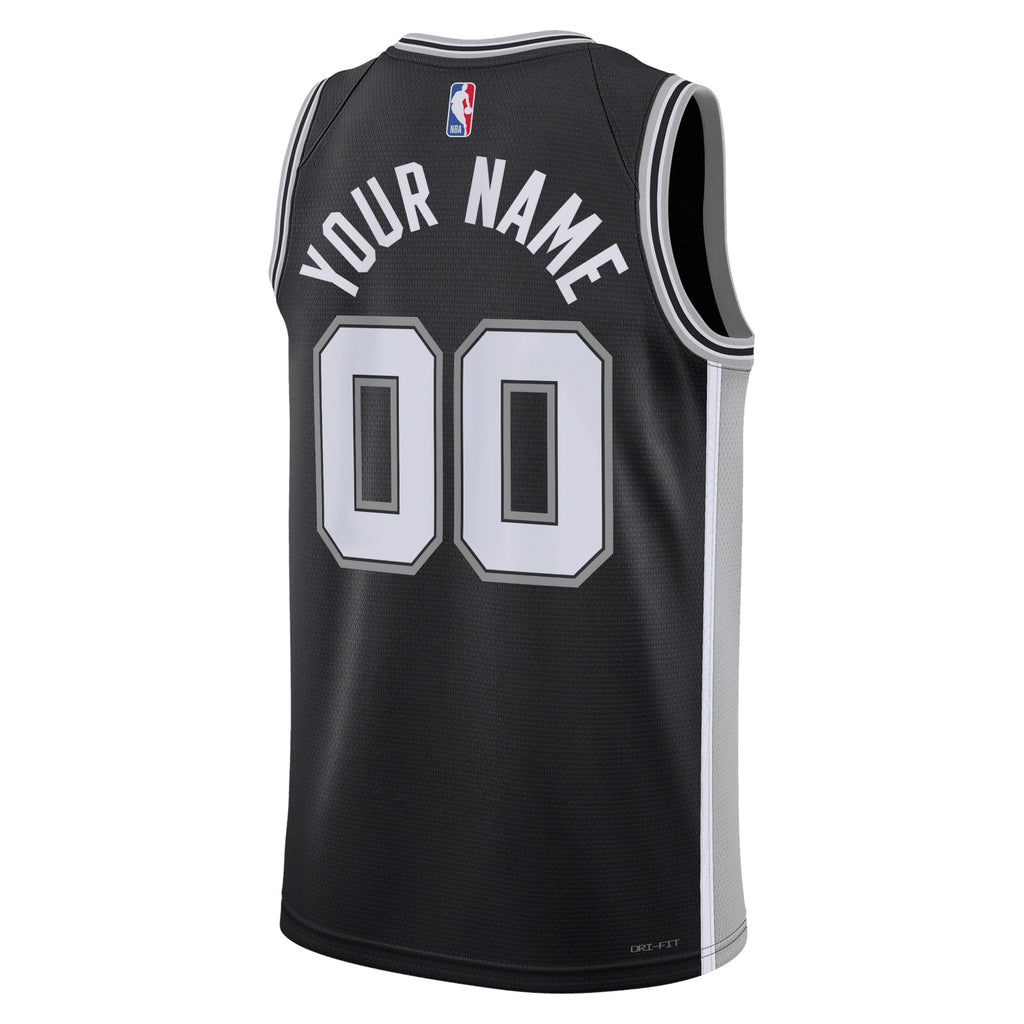 San Antonio Spurs NBA Nike Icon Swingman Jersey - Custom - Unisex