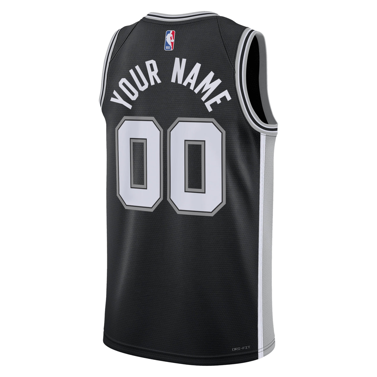 San Antonio Spurs NBA Nike Icon Swingman Jersey - Custom - Unisex