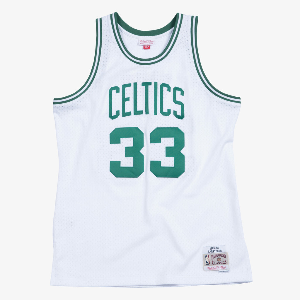 Boston Celtics NBA Mitchell & Ness Swingman Jersey Home Larry Bird 1985-86