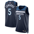 Minnesota Timberwolves NBA Nike Icon Edition Swingman Jersey - Navy - Anthony Edwards - Unisex