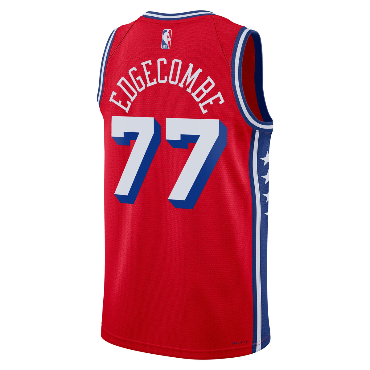 Philadelphia 76ers NBA Jordan Brand Statement Edition Swingman Jersey - Red - VJ Edgecombe - Unisex