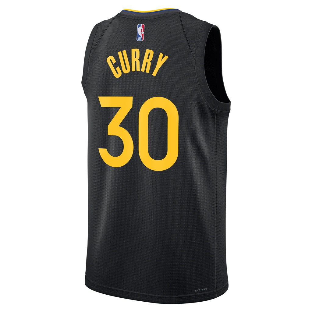 Golden State Warriors NBA Jordan Brand 2024/25 Statement Edition Swingman Jersey - Black - Stephen Curry - Unisex