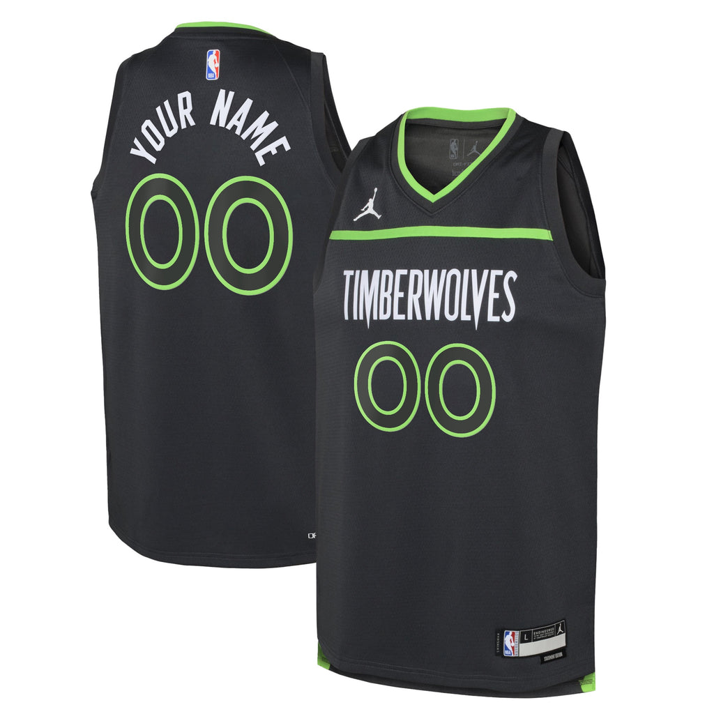 Minnesota Timberwolves NBA Jordan Statement Swingman Jersey 22 - Custom - Youth