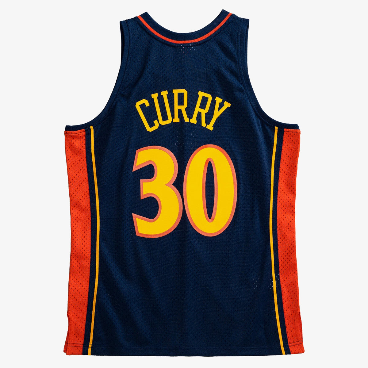 Golden State Warriors NBA Mitchell & Ness Swingman Jersey Road Steph Curry 2009-10