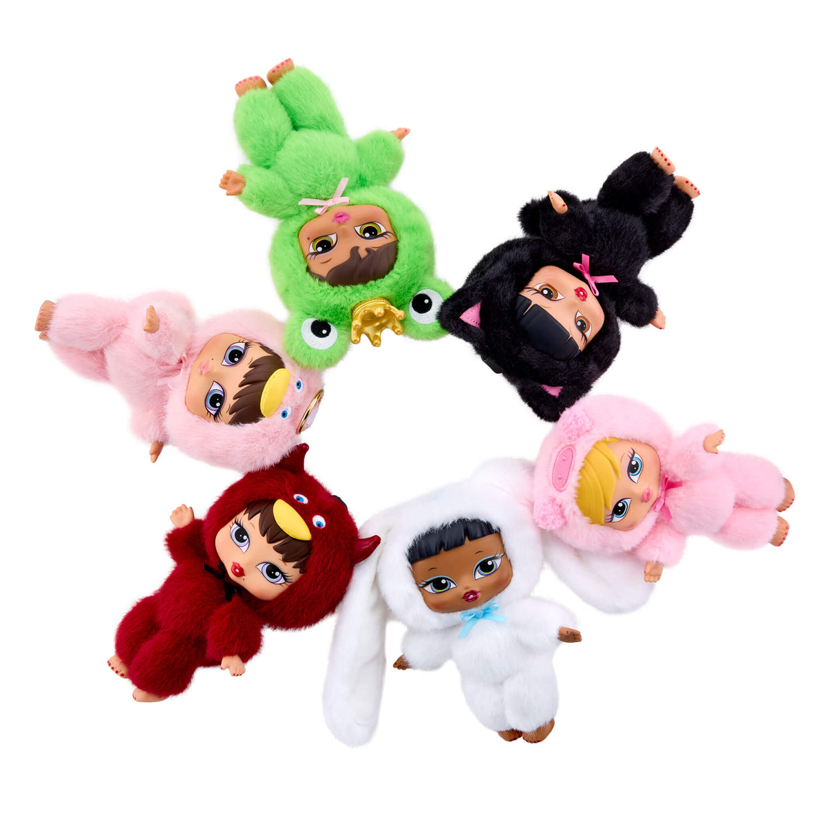 Bratz Bratziez Iconz Seriez Plush Keychain Blind Box