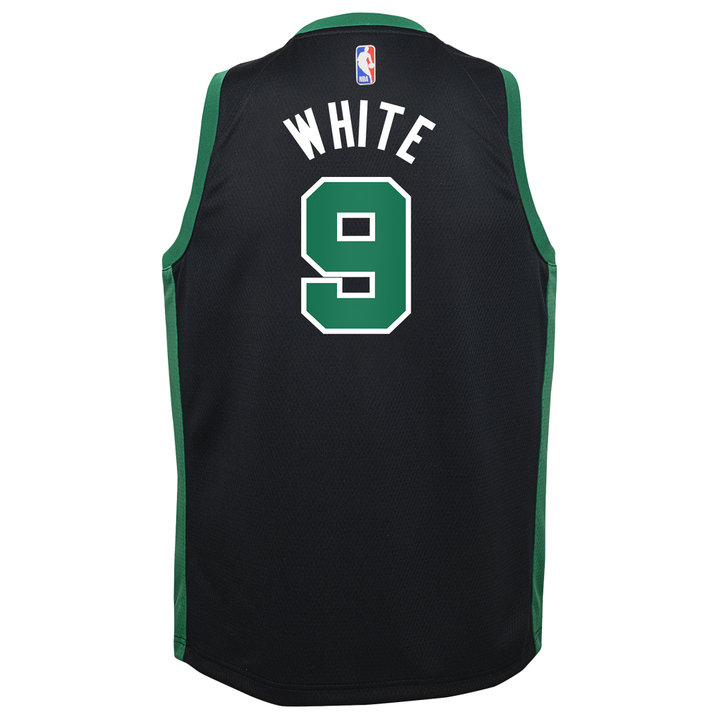 Boston Celtics NBA Jordan Brand Statement Edition Swingman Jersey - Black - Derrick White - Youth
