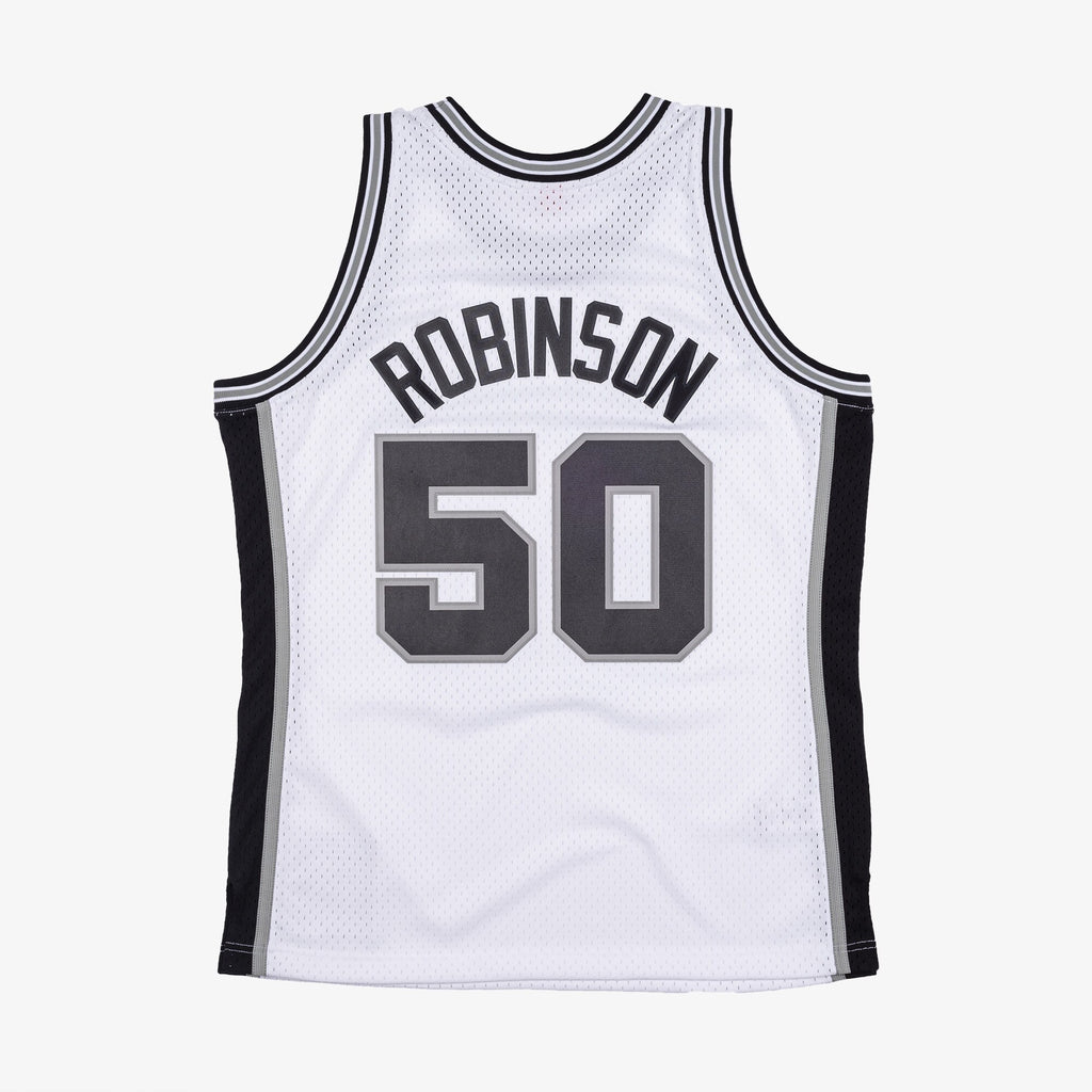 San Antonio Spurs NBA Mitchell & Ness David Robinson 1998 Swingman Authentic Jersey - White