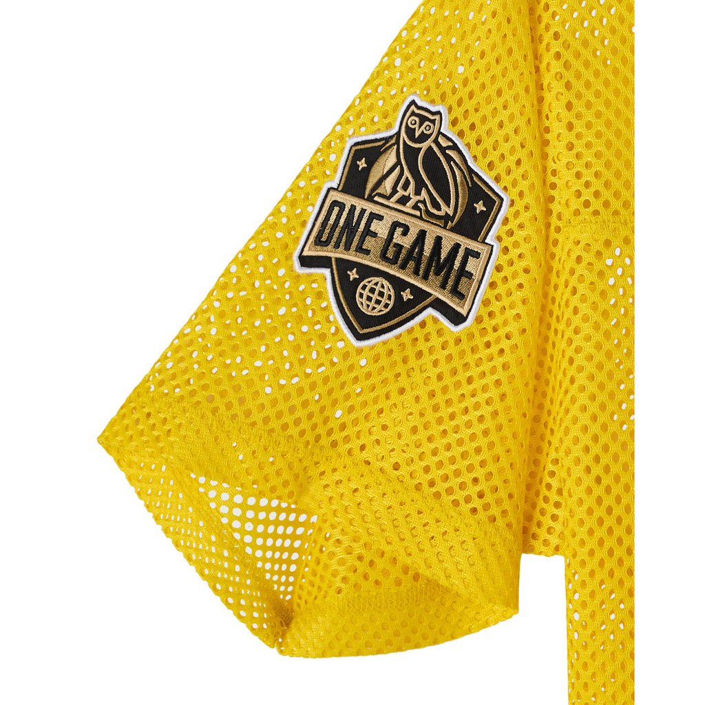 Golden State Warriors NBA X OVO Mesh Football Jersey - Men's