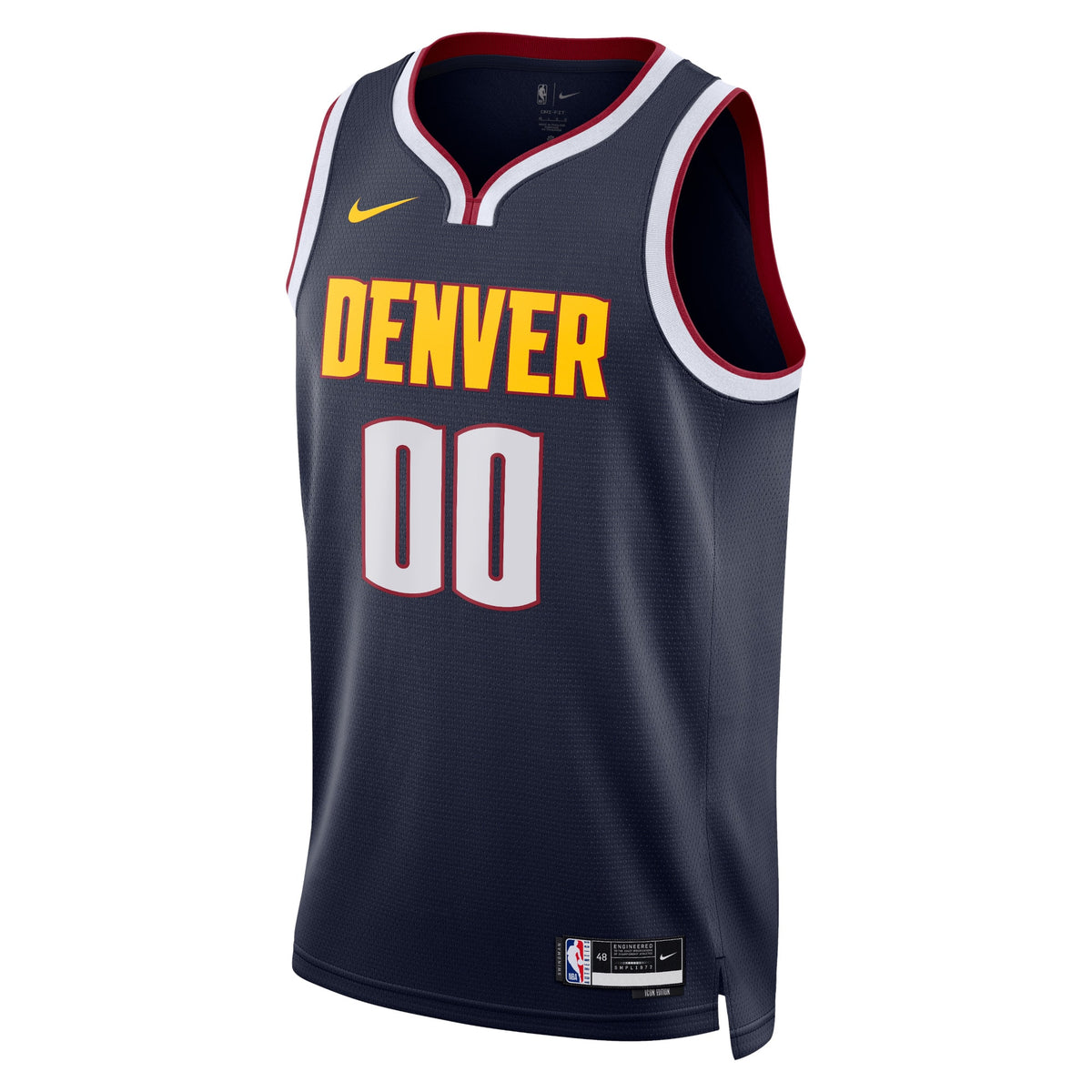 Denver Nuggets NBA Nike Icon Swingman Jersey - Custom - Unisex