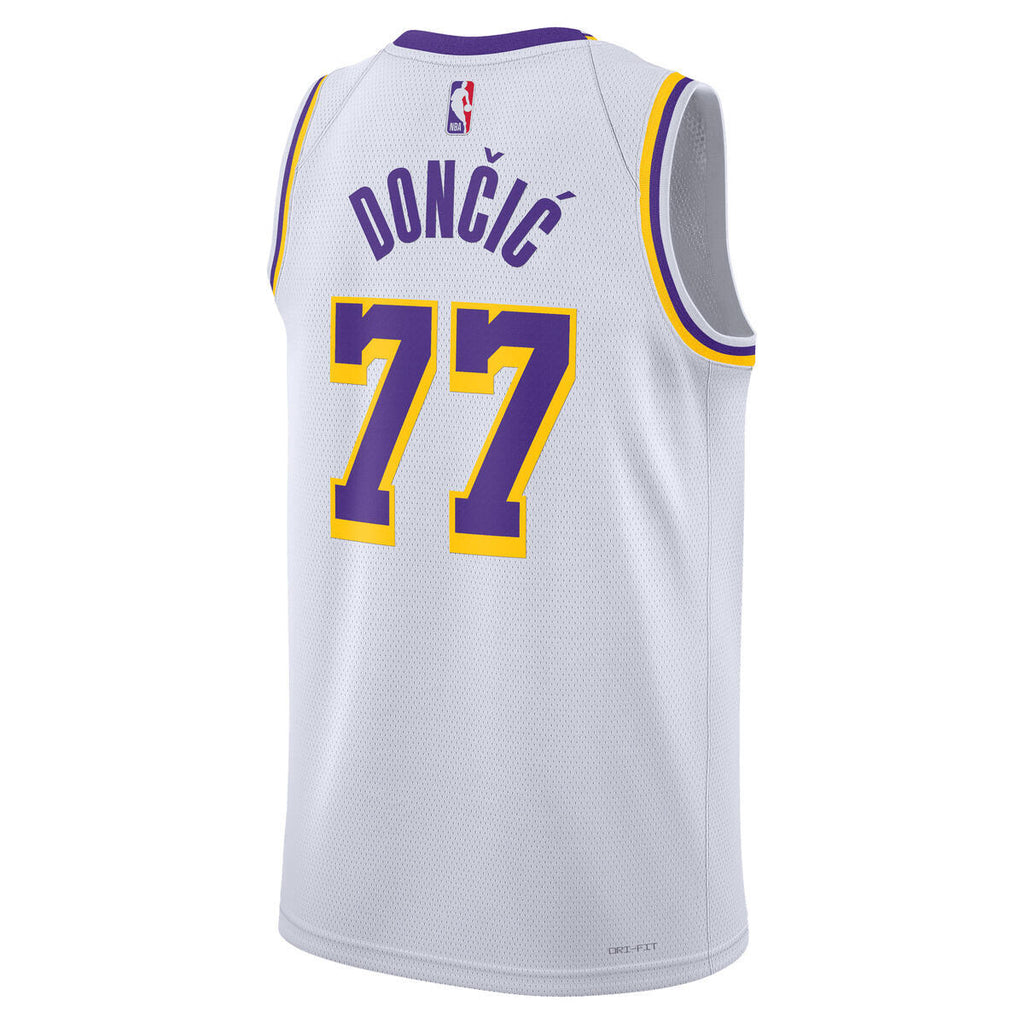 Los Angeles Lakers NBA Nike Association Swingman Jersey - Luka Doncic - Unisex