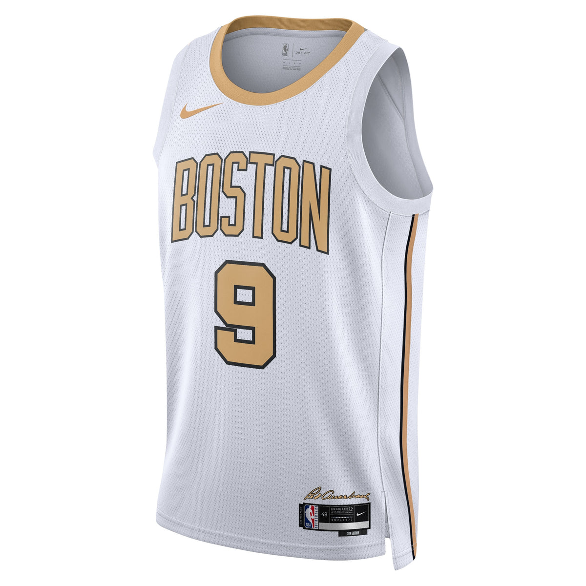 Boston Celtics NBA Nike 2025/26 City Edition Swingman Jersey - White - Derrick White - Unisex