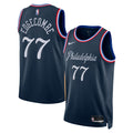 Philadelphia 76ers NBA Nike 2025/26 City Edition Swingman Jersey - Navy - VJ Edgecombe - Unisex