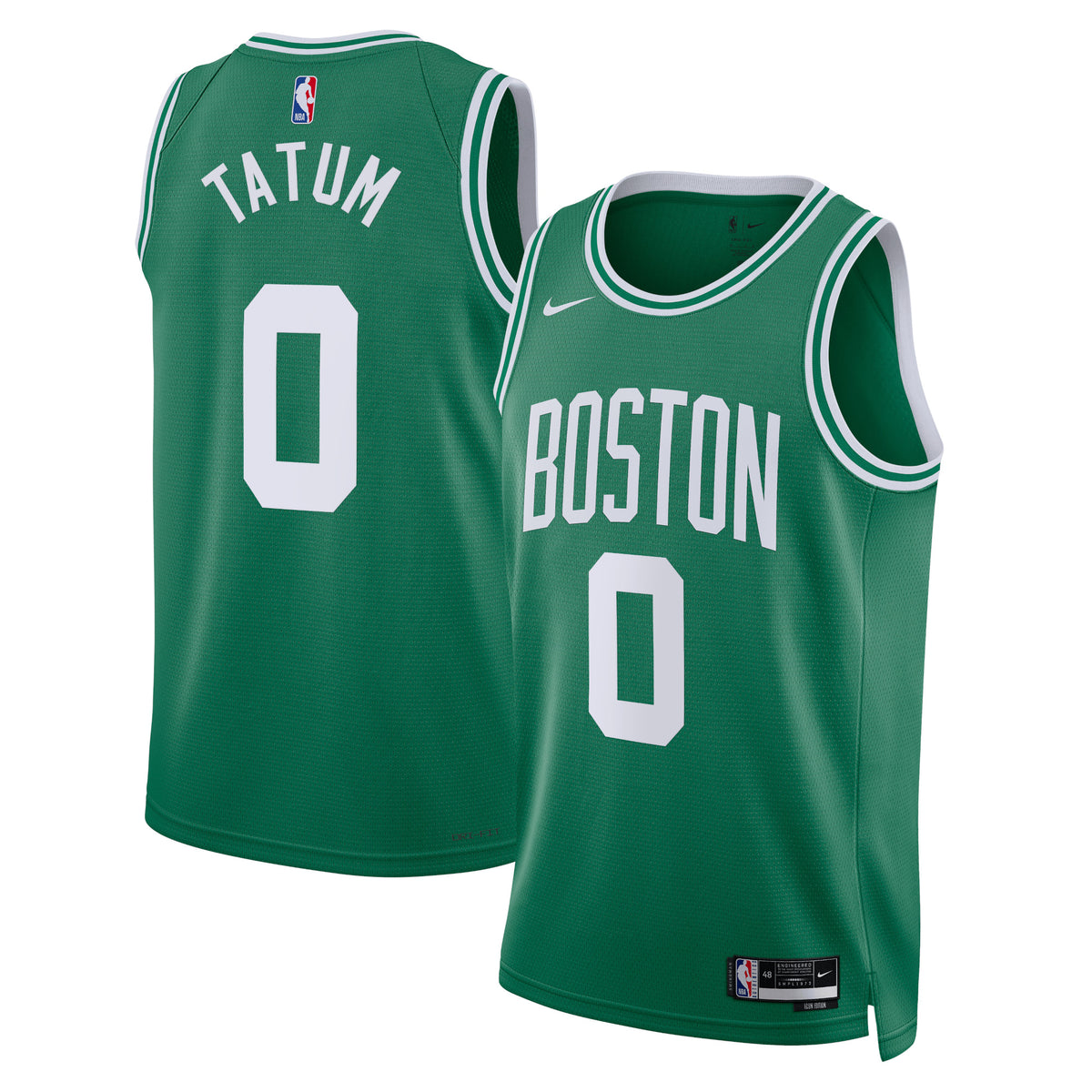 Boston Celtics NBA Nike Icon Edition Swingman Jersey - Kelly Green - Jayson Tatum - Unisex