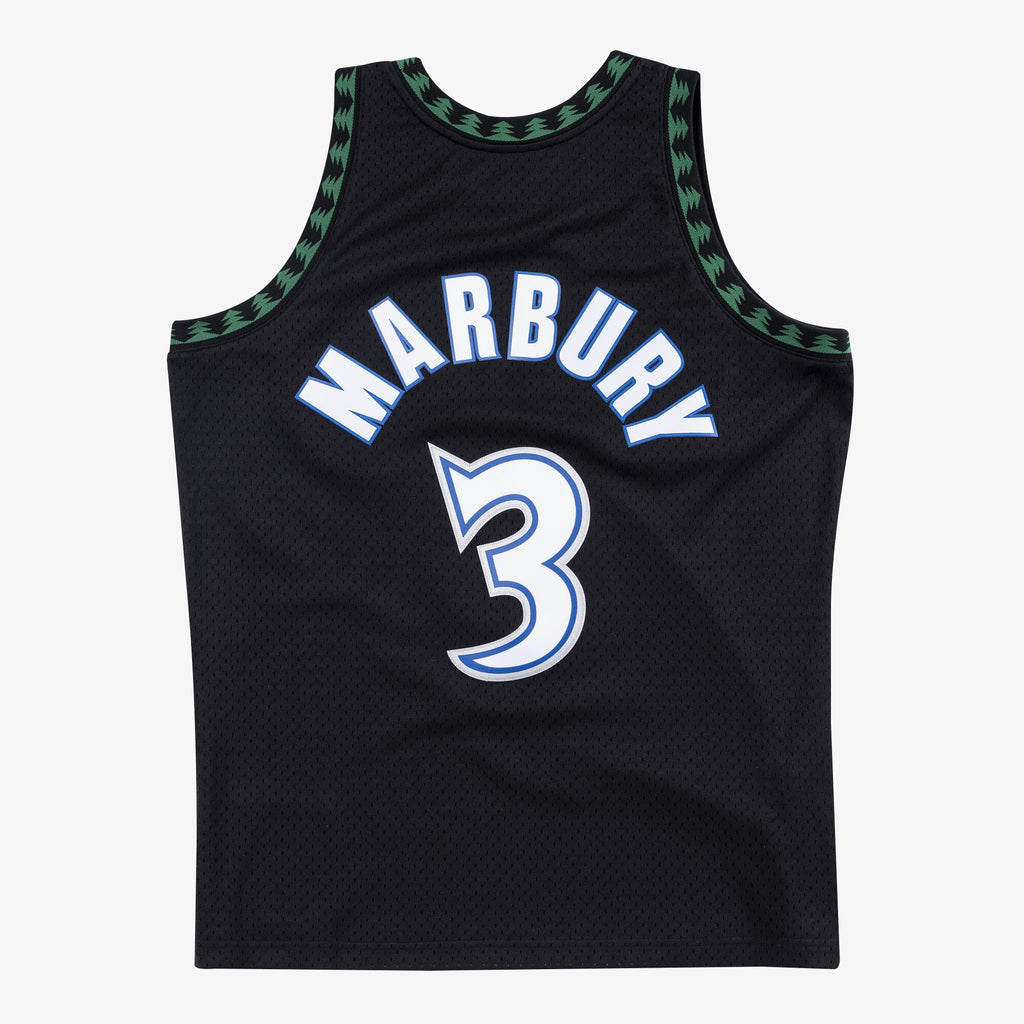 Minnesota Timberwolves NBA Mitchell & Ness Swingman Jersey Alternate Stephon Marbury 1997-98