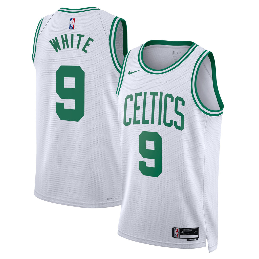 Boston Celtics NBA Nike Association Edition Swingman Jersey - White - Derrick White - Unisex