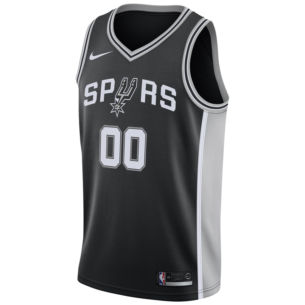 San Antonio Spurs NBA Nike Icon Swingman Jersey - Custom - Youth