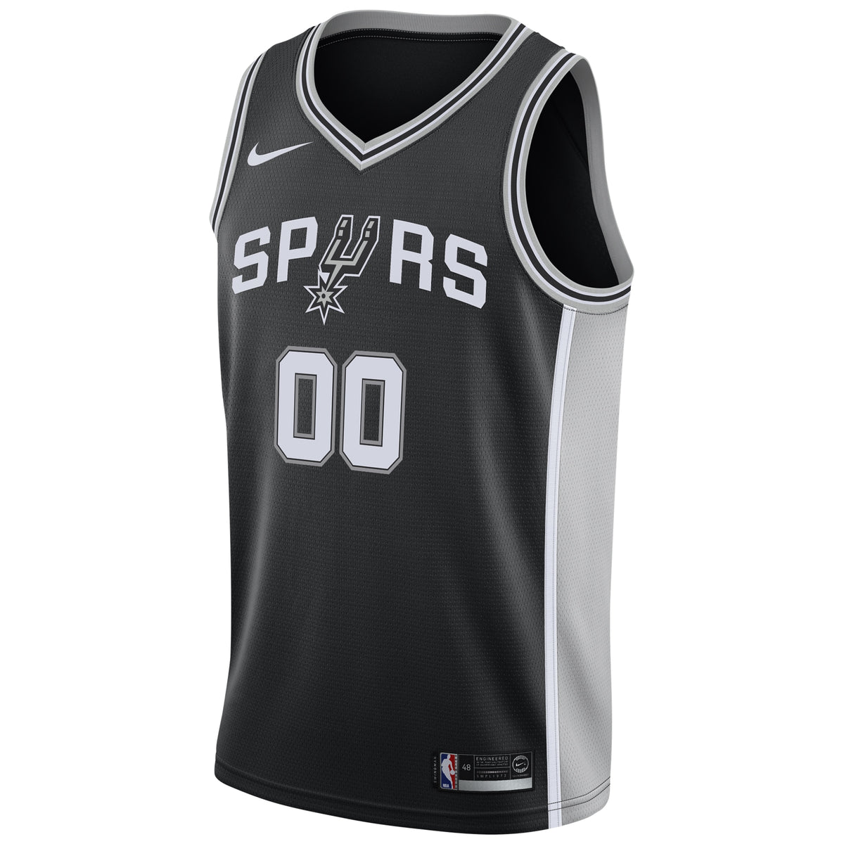 San Antonio Spurs NBA Nike Icon Swingman Jersey - Custom - Youth