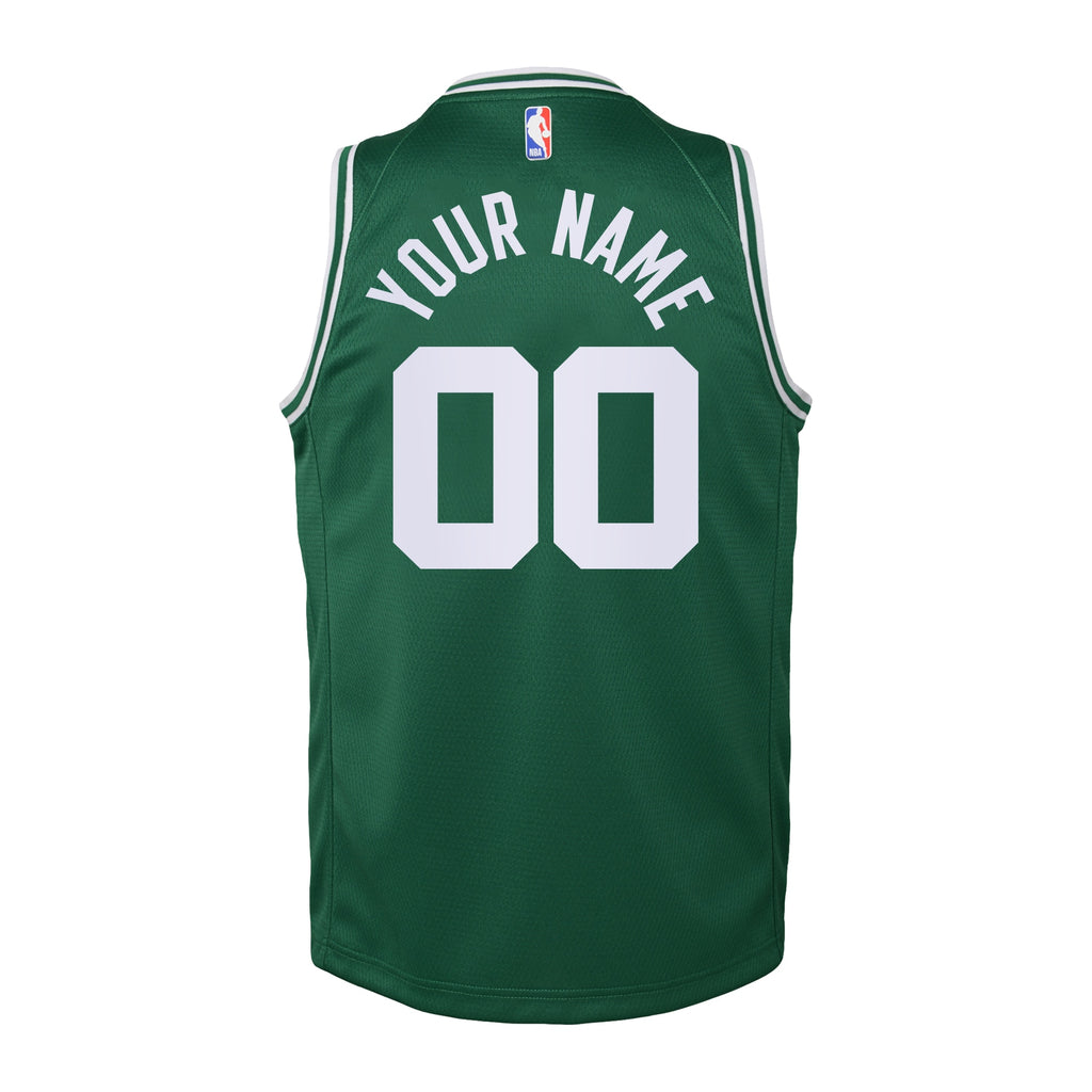 Boston Celtics NBA Nike Replica Icon Jersey - Custom - Kids
