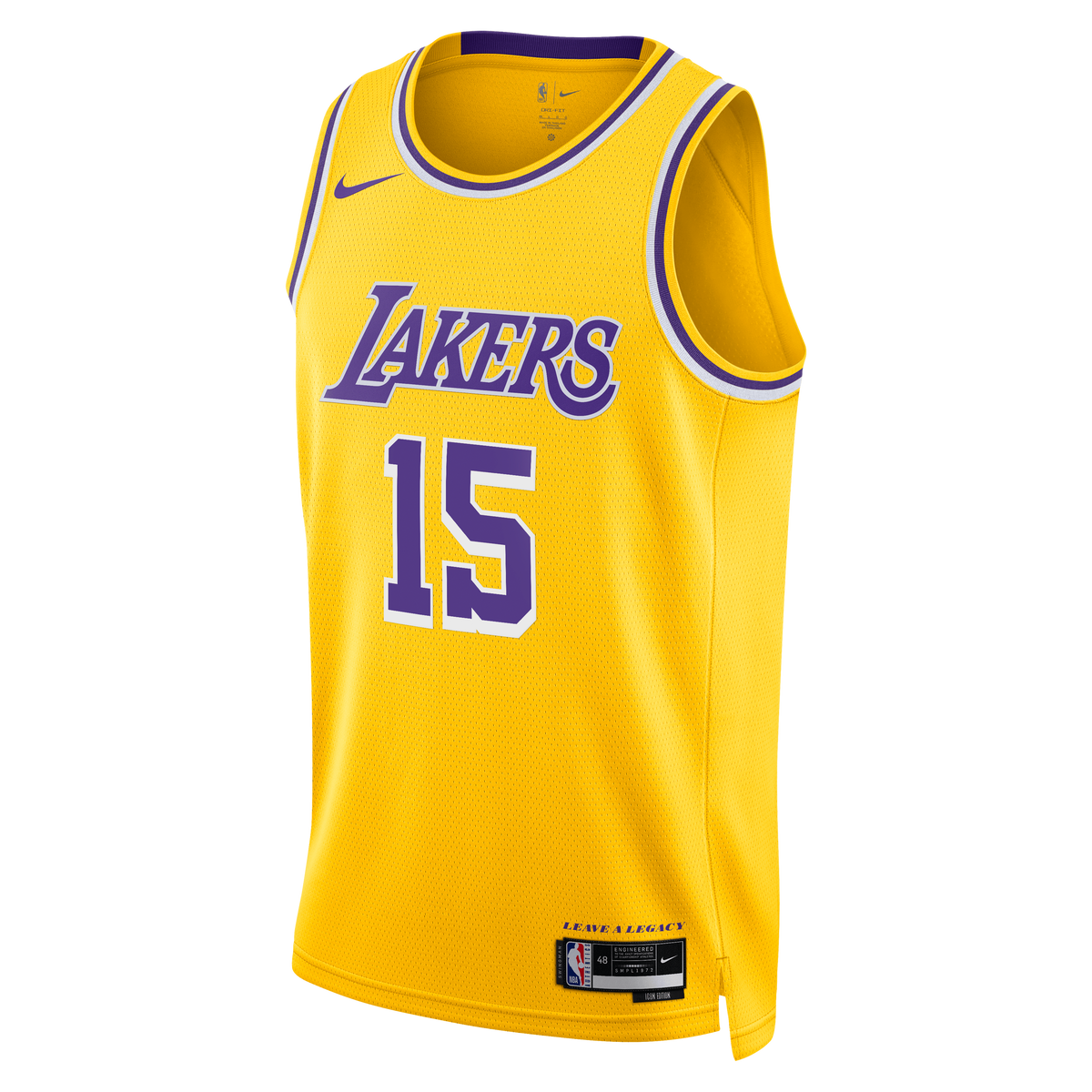 Los Angeles Lakers NBA Nike Icon Edition Swingman Jersey - Gold - Austin Reaves - Unisex