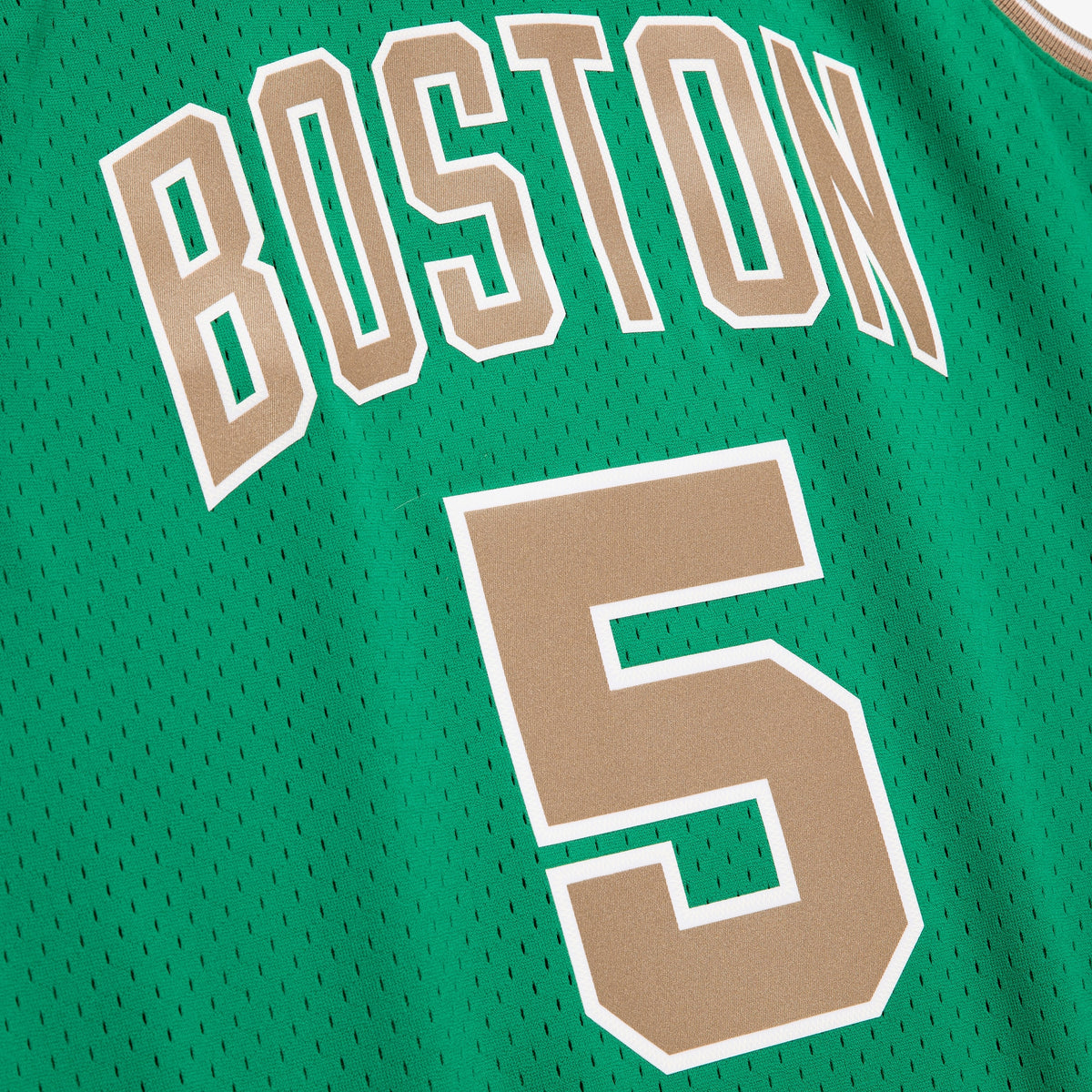 Boston Celtics NBA Mitchell & Ness Kevin Garnett 2007 Swingman Authentic Jersey - Kelly Green