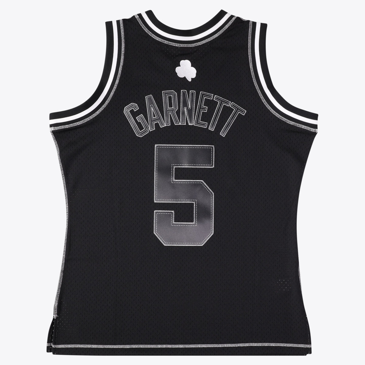 Boston Celtics NBA Mitchell & Ness Kevin Garnett 2007 Contrast 2K Swingman Jersey - Black