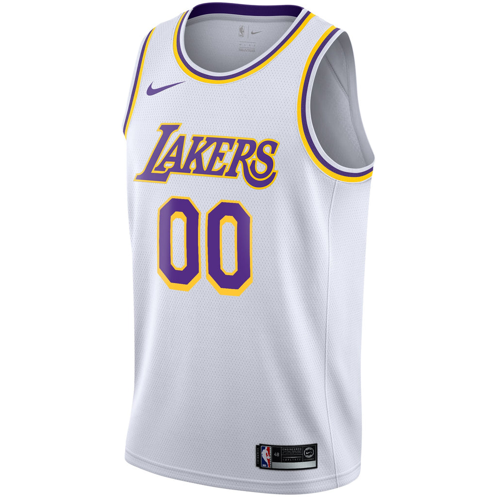 Los Angeles Lakers NBA Nike Association Swingman Jersey - Custom - Youth
